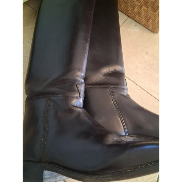 Cavallo Sz 36/6 US Tall Black Leather Equestrian Riding Boots - Picture 3 of 5